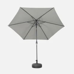 Gerader runder Sonnenschirm Ø3m