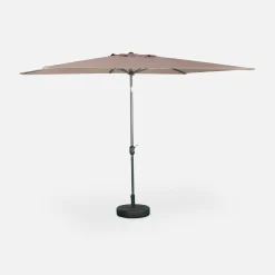 Gerader Sonnenschirm 2x3m mit Zentralmast