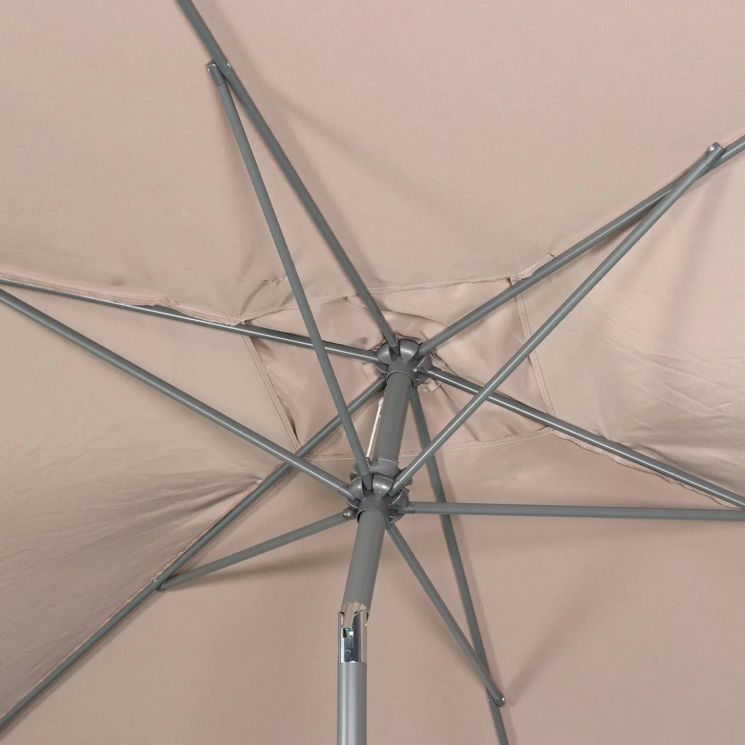 Gerader Sonnenschirm 2x3m mit Zentralmast