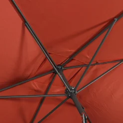 Gerader Sonnenschirm 2x3m mit Zentralmast