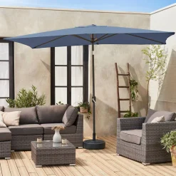 Gerader Sonnenschirm 2x3m mit Zentralmast