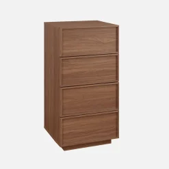 Hochkommode 4 Schubladen Holzlook