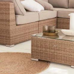 Hochwertiges Rattan Lounge XXL Set - VERONA