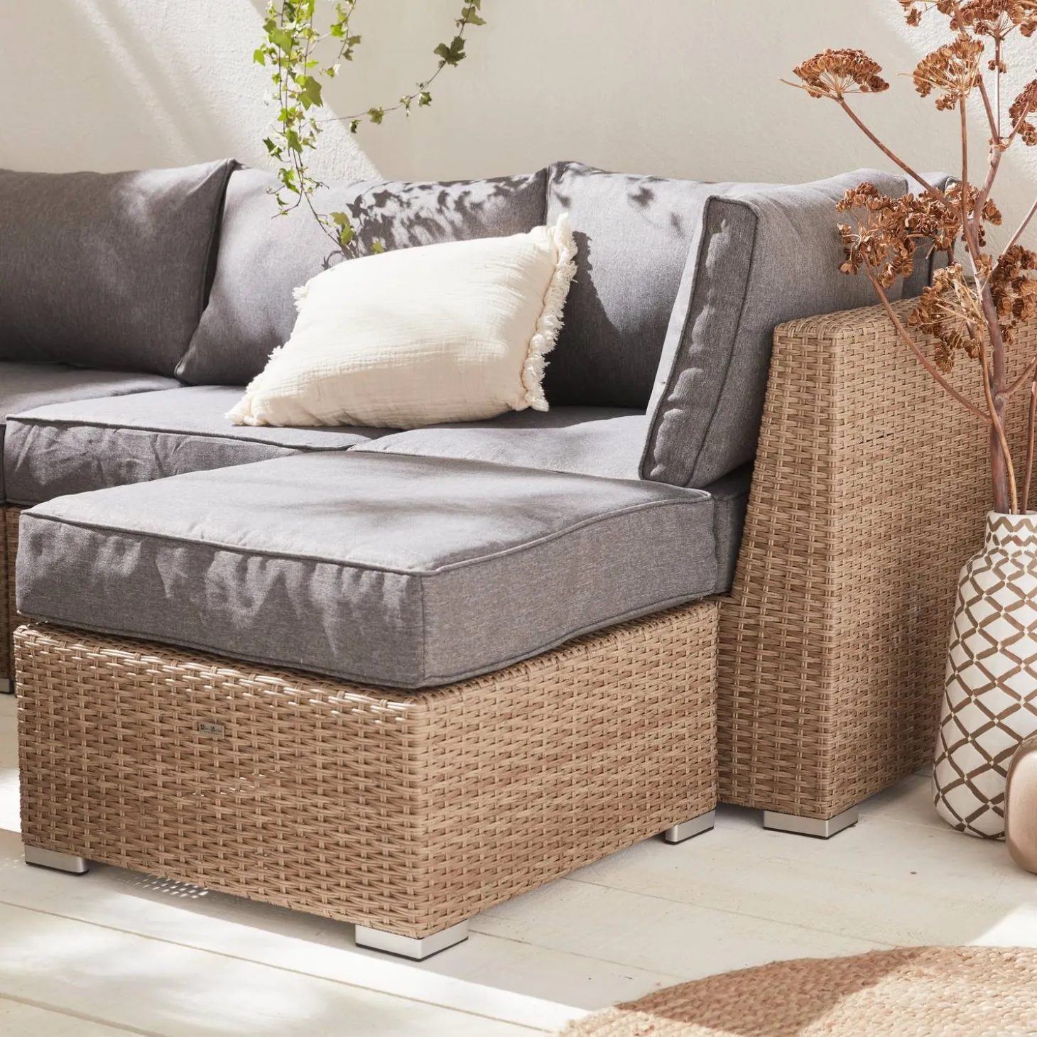 Hochwertiges Rattan Lounge XXL Set - VERONA