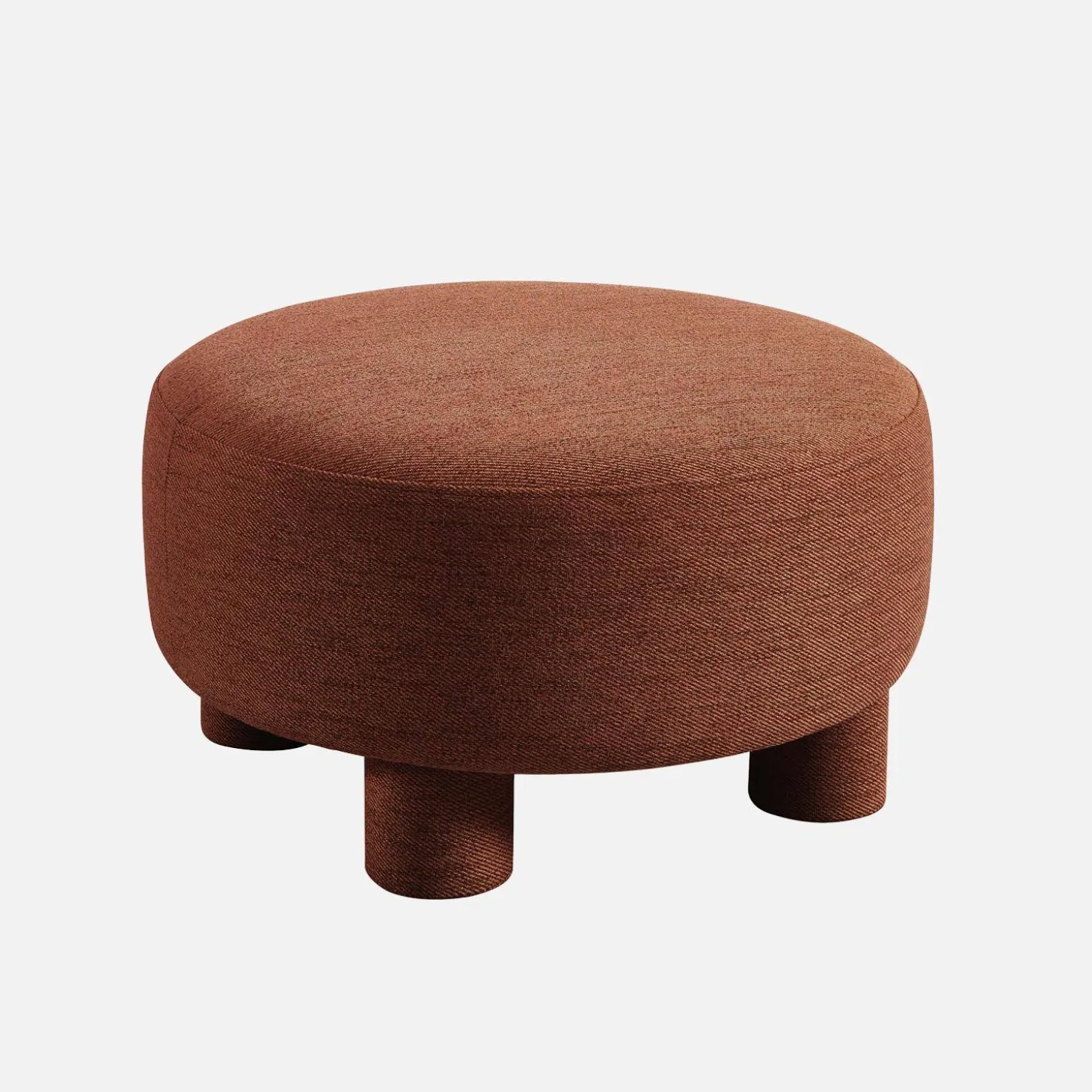 Hocker, Fußhocker für das Sofa Zenio mit Stoffbezug