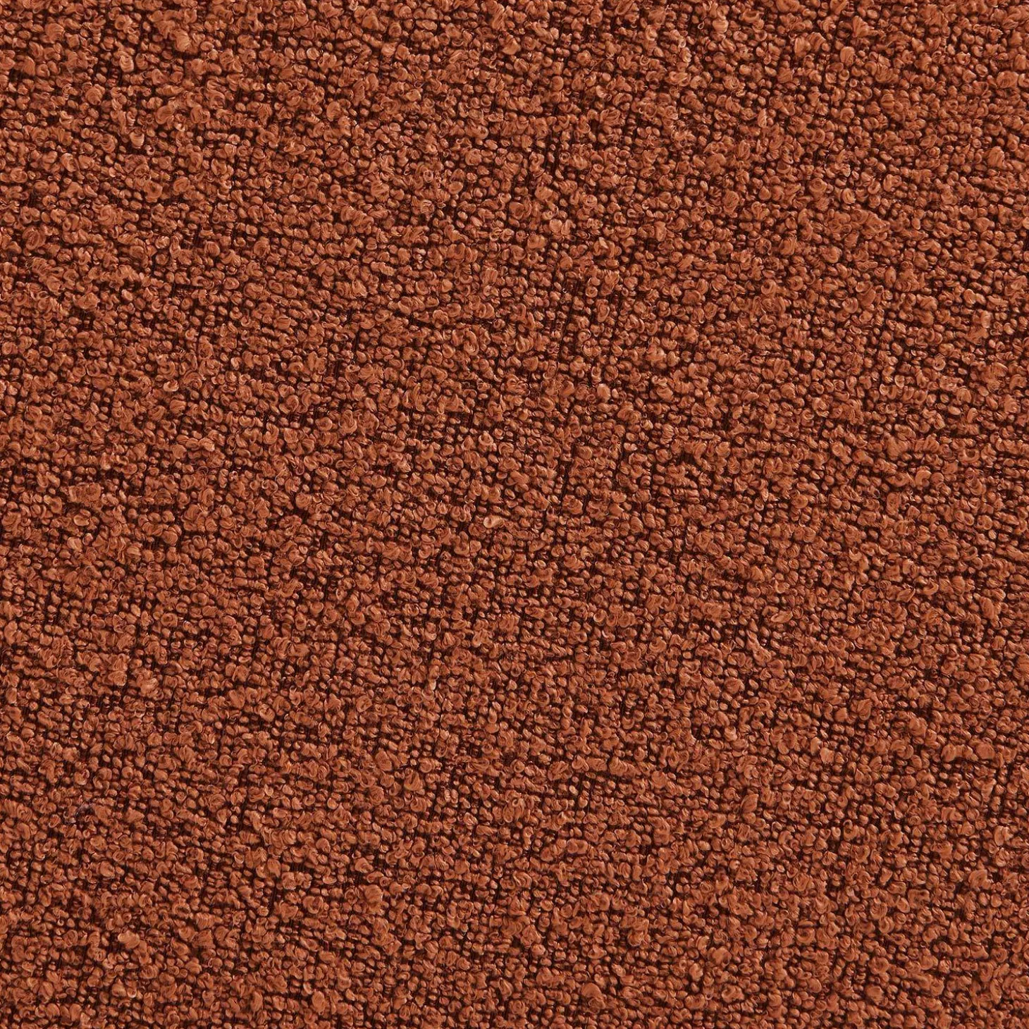 Hocker, Fußhocker mit strukturiertem Bouclé-Bezug