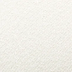 Hocker mit Bezug aus strukturiertem Bouclé