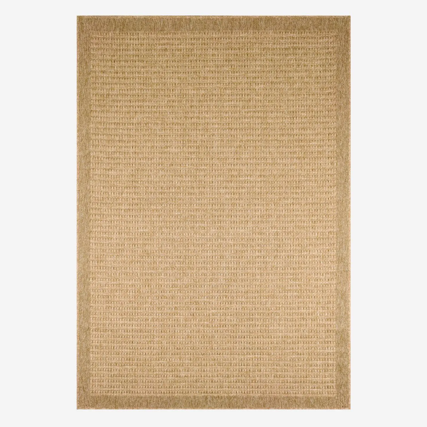 Indoor/Outdoor Teppich in Juteoptik, beige