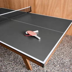 Indoor Tischtennisplatte Premium mit 2 Schlägern und 3 Bällen