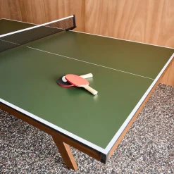 Indoor Tischtennisplatte Premium mit 2 Schlägern und 3 Bällen