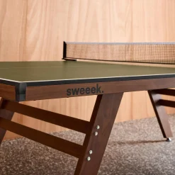 Indoor Tischtennisplatte Premium mit 2 Schlägern und 3 Bällen