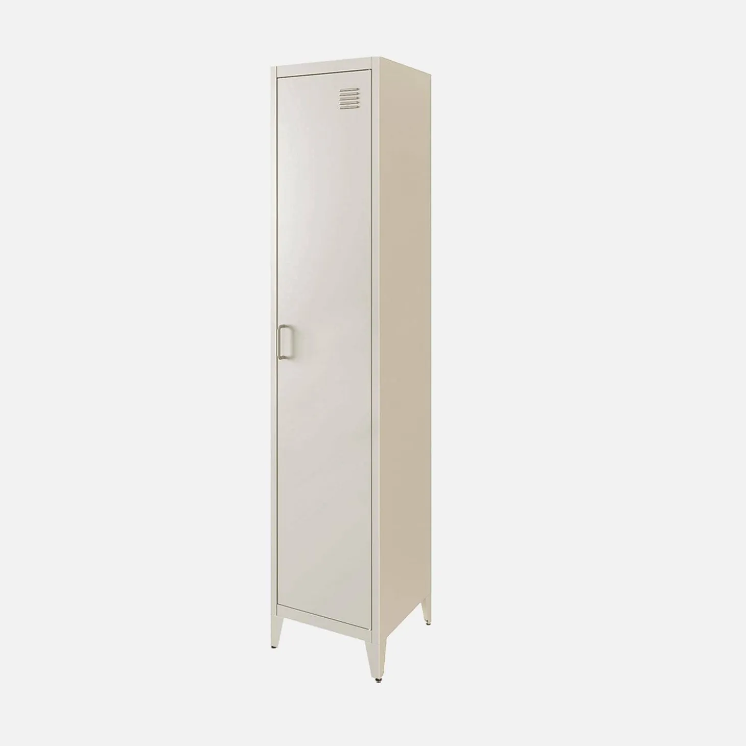 Industrieller Schrank aus Stahl mit 4 Stauräumen