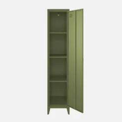 Industrieller Schrank aus Stahl mit 4 Stauräumen
