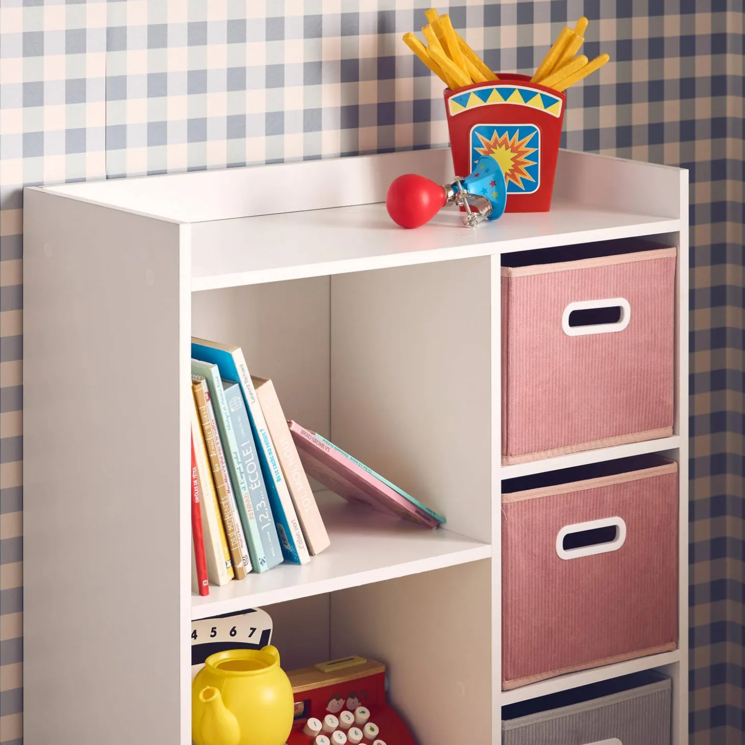 Kinderaufbewahrungsmöbel 4 Boxen
