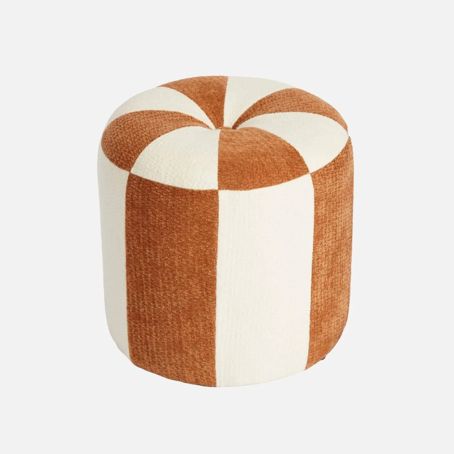 Kinderhocker mit Chenille-Bezug