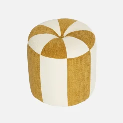Kinderhocker mit Chenille-Bezug