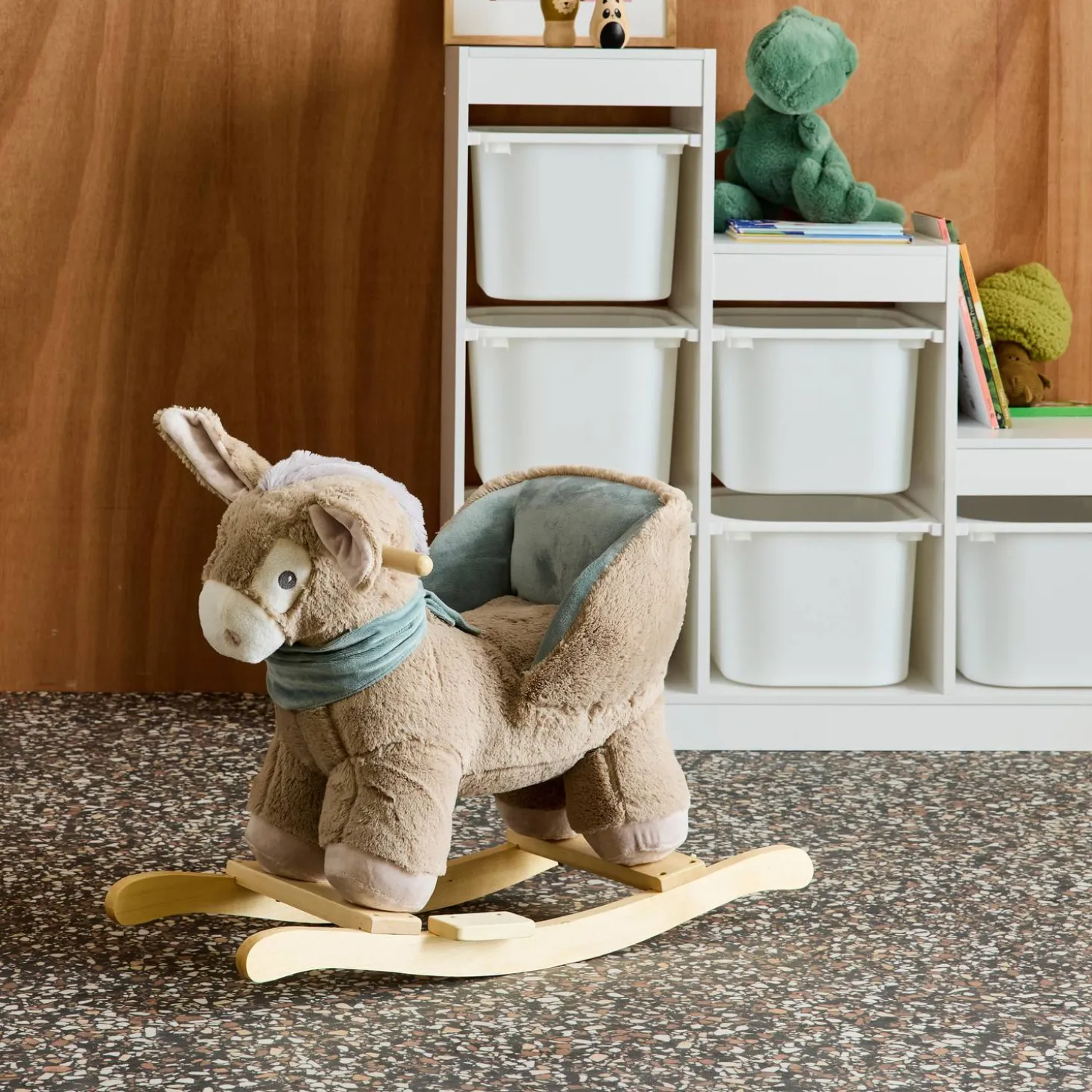 Kinder-Schaukeltier Esel