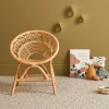 Kinderstuhl aus Rattan