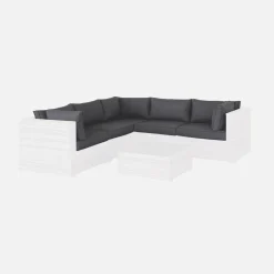 Kissenbezüge für Gartenmöbel-Set Napoli