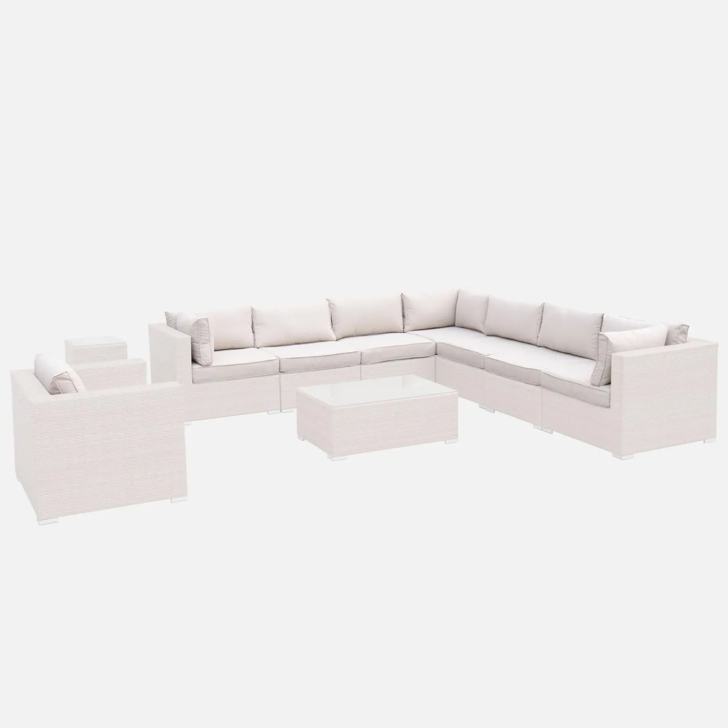 Kissenbezüge für Gartenmöbel-Set Venezia Komplettset