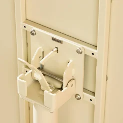 Klappbarer Bistro-Gartentisch aus Stahl + 2 Stühle