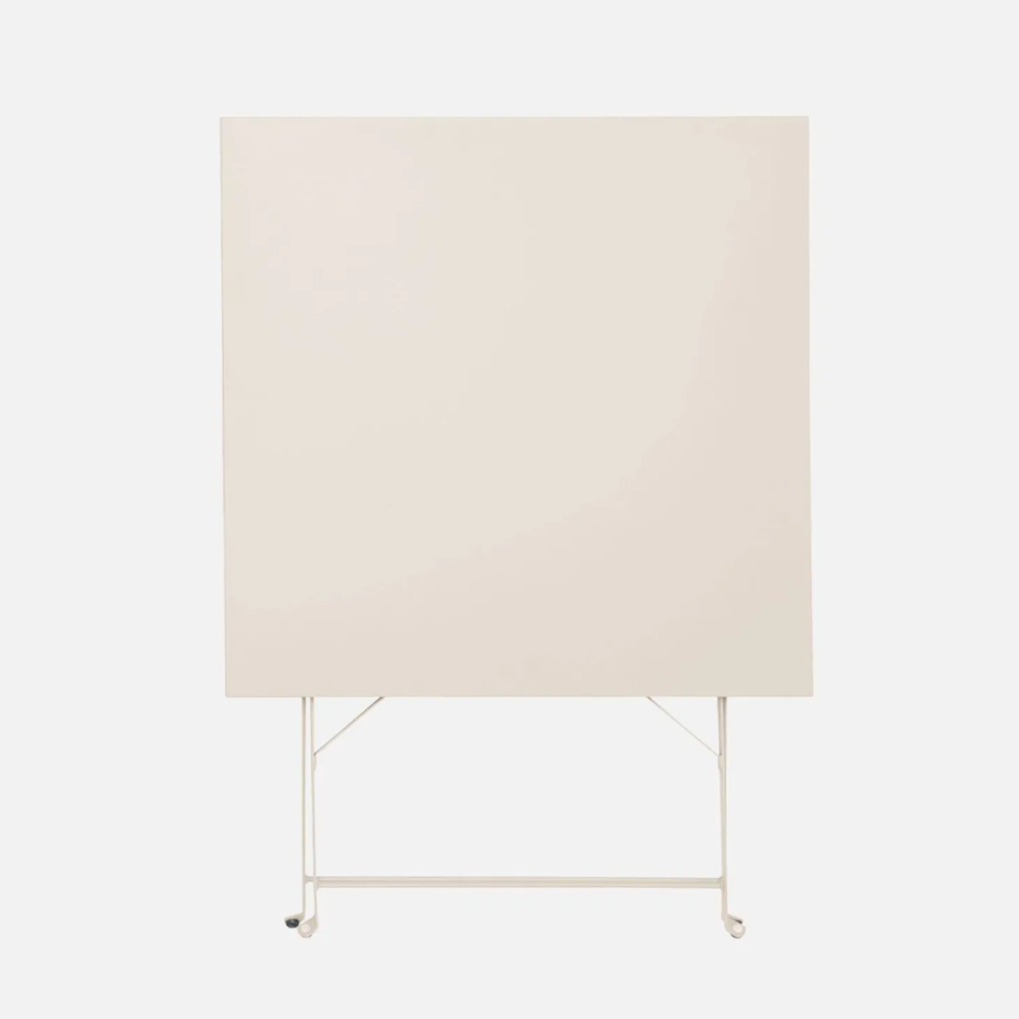 Klappbarer Bistro-Gartentisch aus Stahl 70 x 70 cm, mit 2 Stühlen