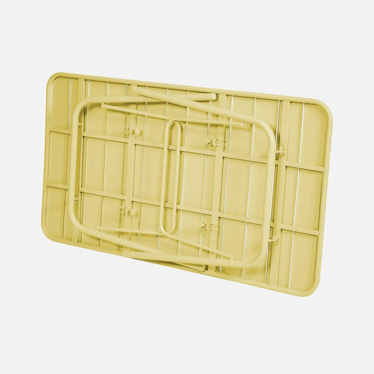 Klappbarer Gartentisch aus Stahl für 6 Personen