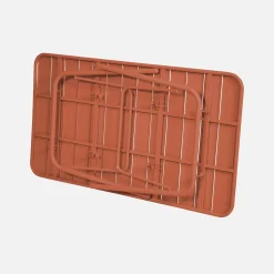 Klappbarer Gartentisch aus Stahl für 6 Personen