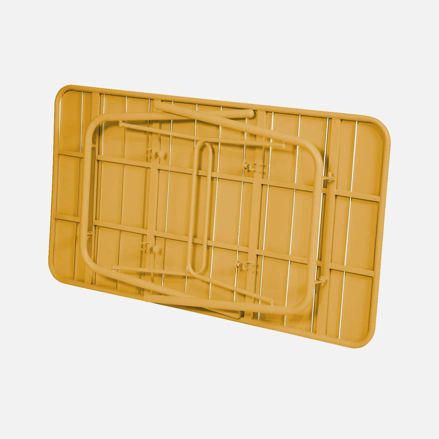 Klappbarer Gartentisch aus Stahl für 6 Personen