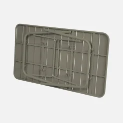 Klappbarer Gartentisch aus Stahl mit 6 Stühlen