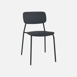 Klappbarer Gartentisch aus Stahl + 6 Stühle