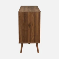 Kommode mit Holzdekor, 6 Schubladen