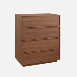 Kommode mit Holzlook, 4 Schubladen