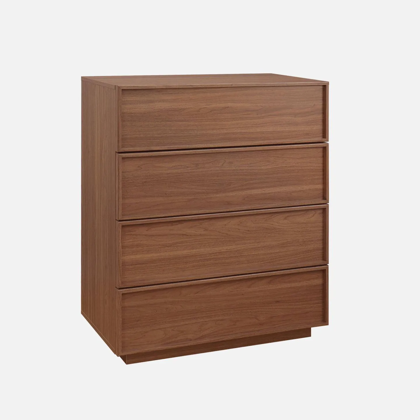 Kommode mit Holzlook, 4 Schubladen