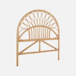 Kopfteil aus Rattan, naturfarben