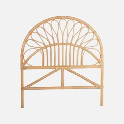 Kopfteil aus Rattan, naturfarben