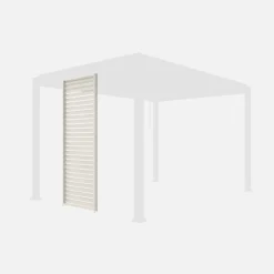 Lamellenwand 100cm für Pergola Triomphe 3x3m V2 3x4m 3x6m