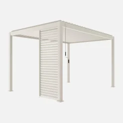Lamellenwand 100cm für Pergola Triomphe 3x3m V2 3x4m 3x6m