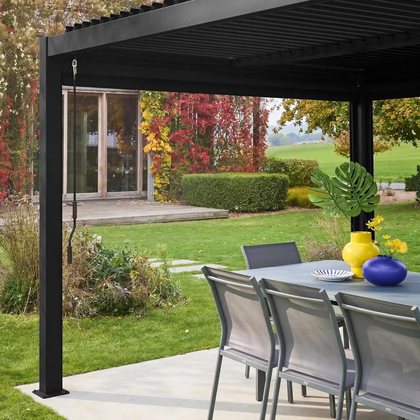 Markise 3m für die Pergola Palace 3x3m V2 3x4m 3x6m