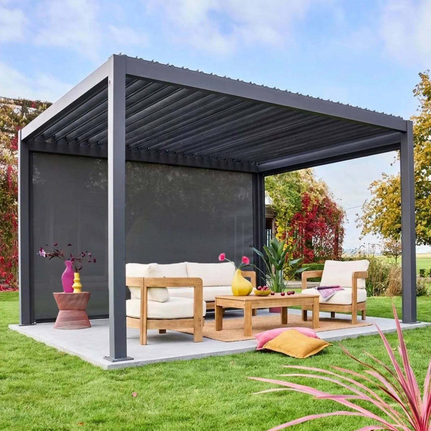 Markise 4m für Pergola Triomphe 3x4m