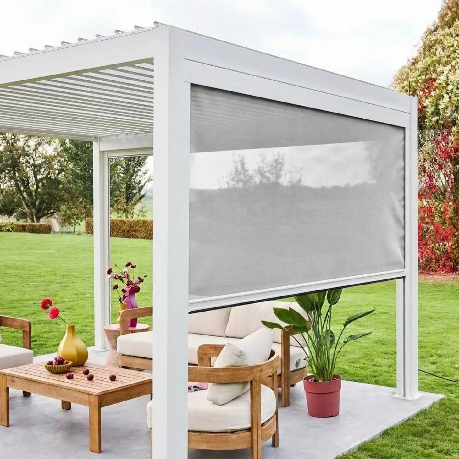 Markise 3m für Pergola Triomphe 3x3m V2, 3x4m, 3x6m