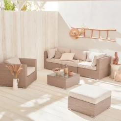 Möbelgarnitur für den Garten 5 Personen