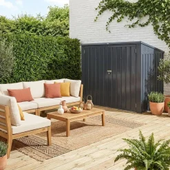 Mülltonnenbox 1,75m² aus verzinktem Stahl