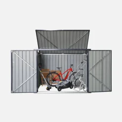 Mülltonnenbox 1,75m² aus verzinktem Stahl