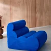 Modularer Lounge-Sessel mit Stoffbezug