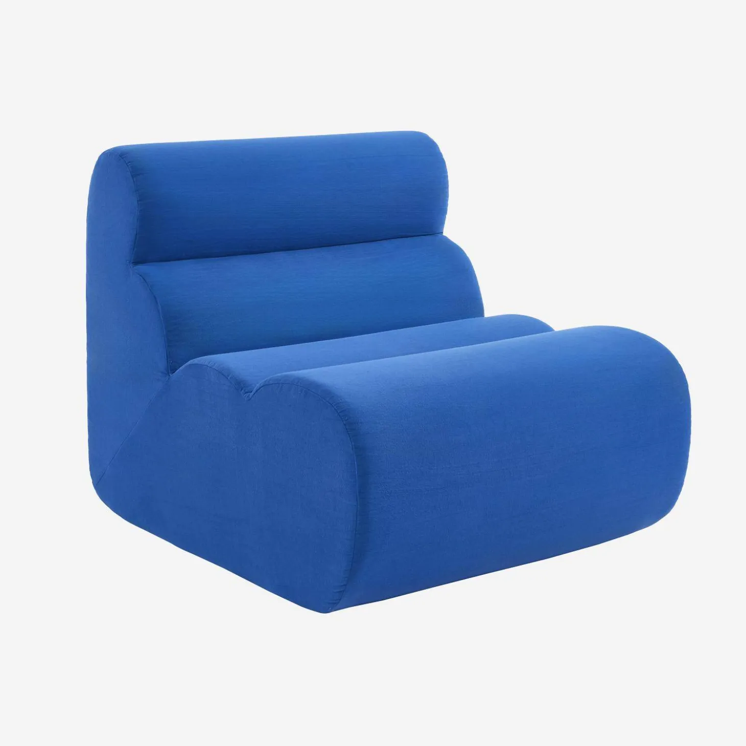 Modularer Lounge-Sessel mit Stoffbezug