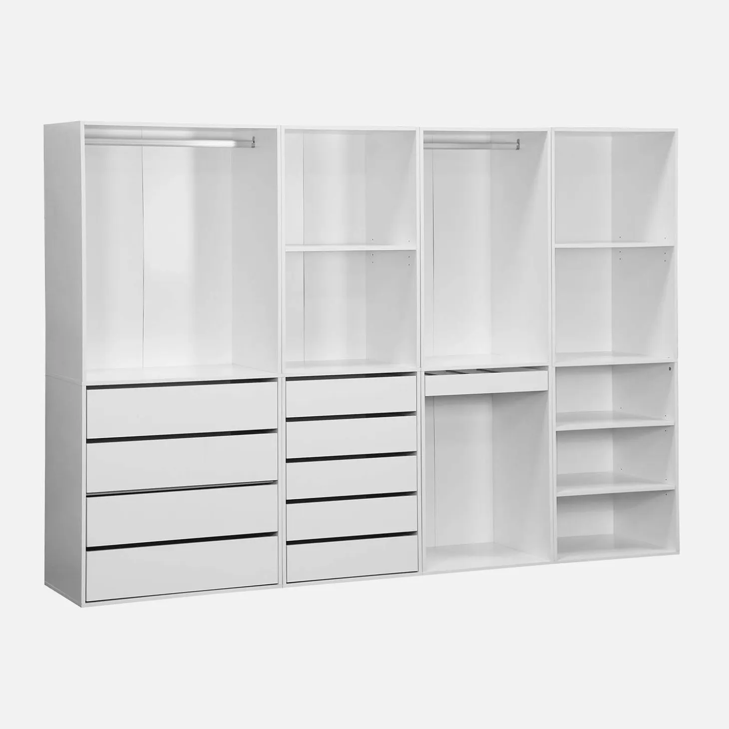 Modulares Ankleide-Set mit 4 Elementen