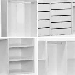 Modulares Ankleide-Set mit 4 Elementen