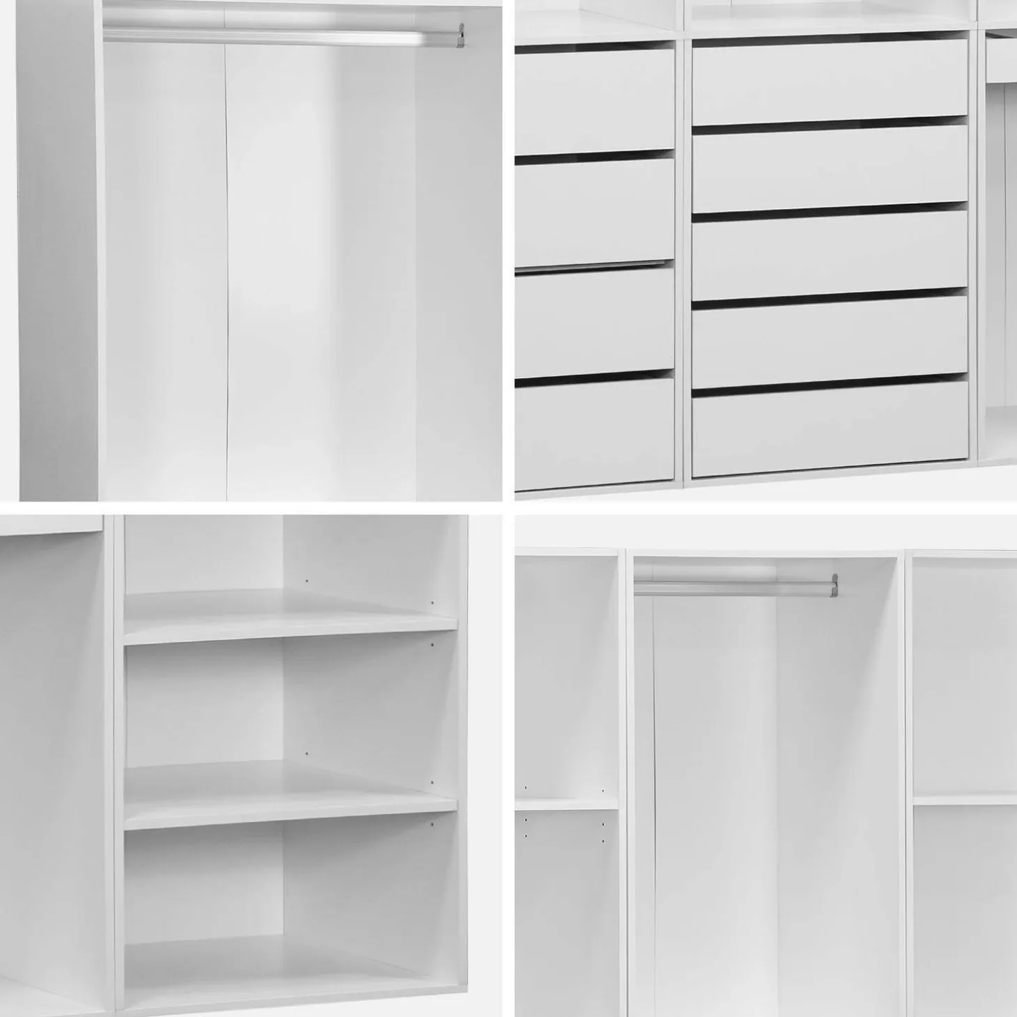 Modulares Ankleide-Set mit 4 Elementen