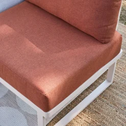 Modulares Gartenmöbel-Set aus Aluminium für 4 Personen